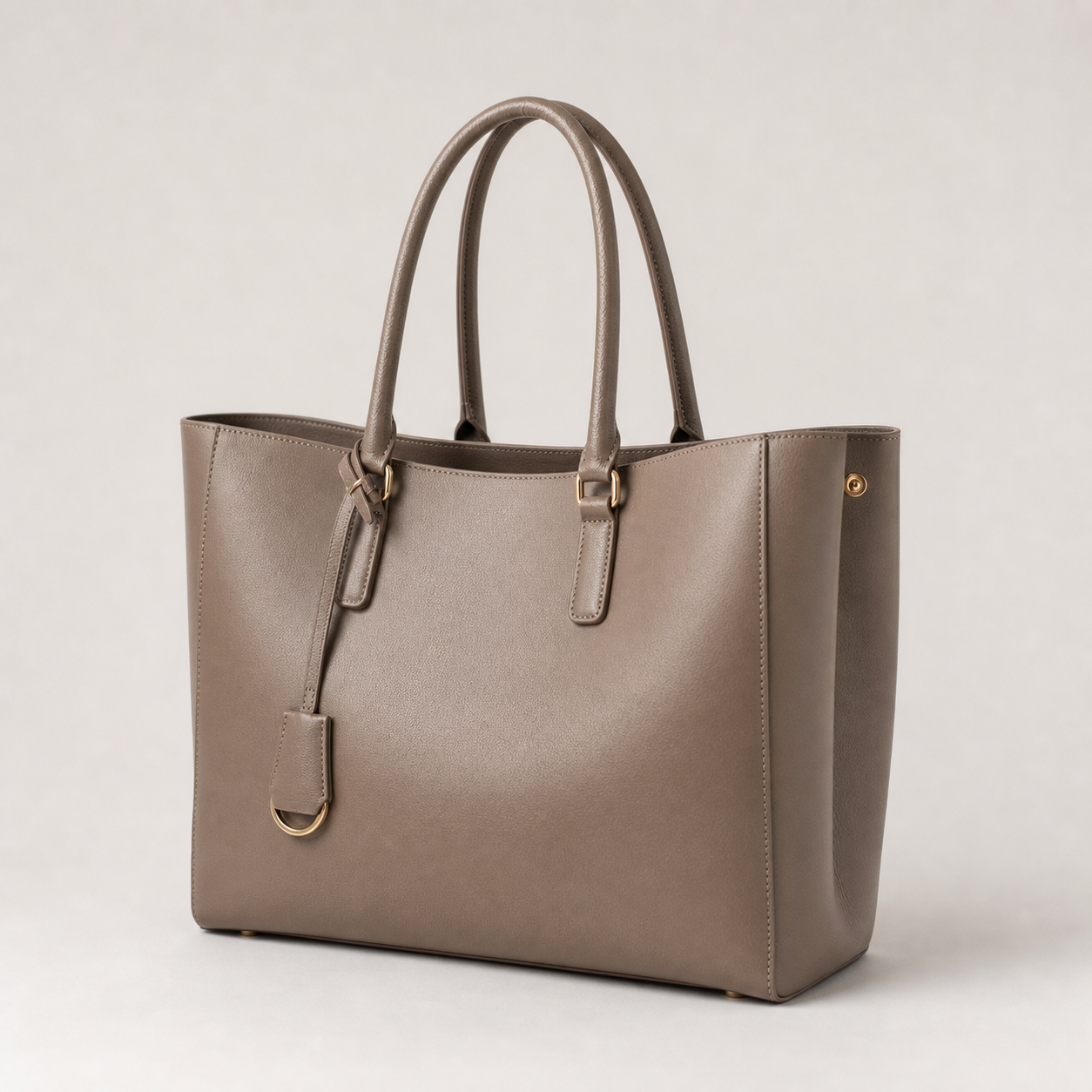 Aurora Tote 토프 컬러 가죽 토트백